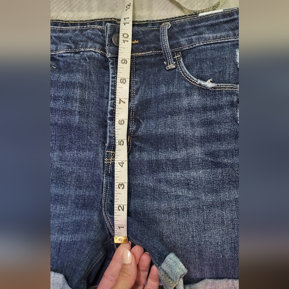 Lot of 3 Pairs of Old Navy Denim Cuffed Shorts Size 8 Excellent Condition - Picture 11 of 16